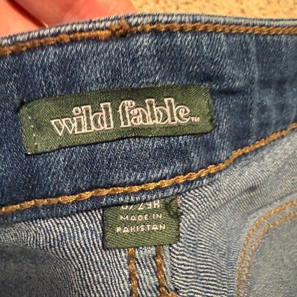 Wild Fable Denim Blue Women's Shorts - Picture 4 of 10